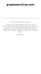Mobile Screenshot of grapesservices.com